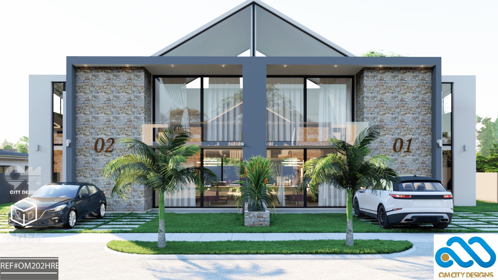 Semi Detached Duplex Cluster Flats